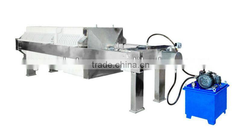 BMY10/450-30U plate and frame hydraulic oil filter press machine