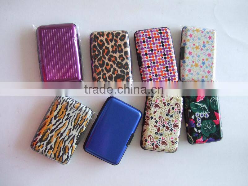 Metal wallet,Name card box,credit card wallet,