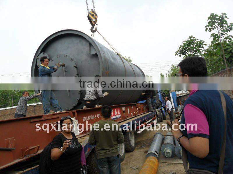 10Ton Capacity Green pyrolysis Plant of Waste Plastic To Oil Recycling