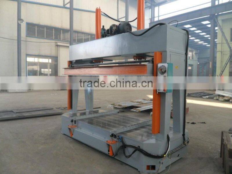 woodworking veneer cold press machine