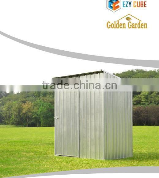 8*8ft pent roof wholesale cheap metal garden shed