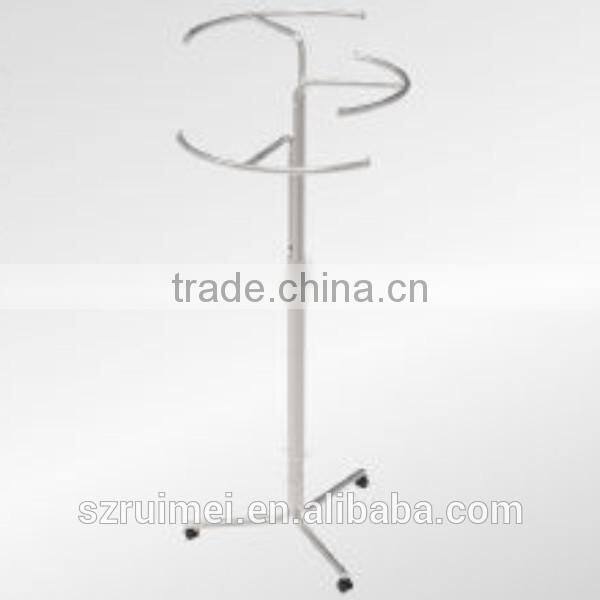 Boutique Adjustable Display Stand 3 Way Clothing Rack