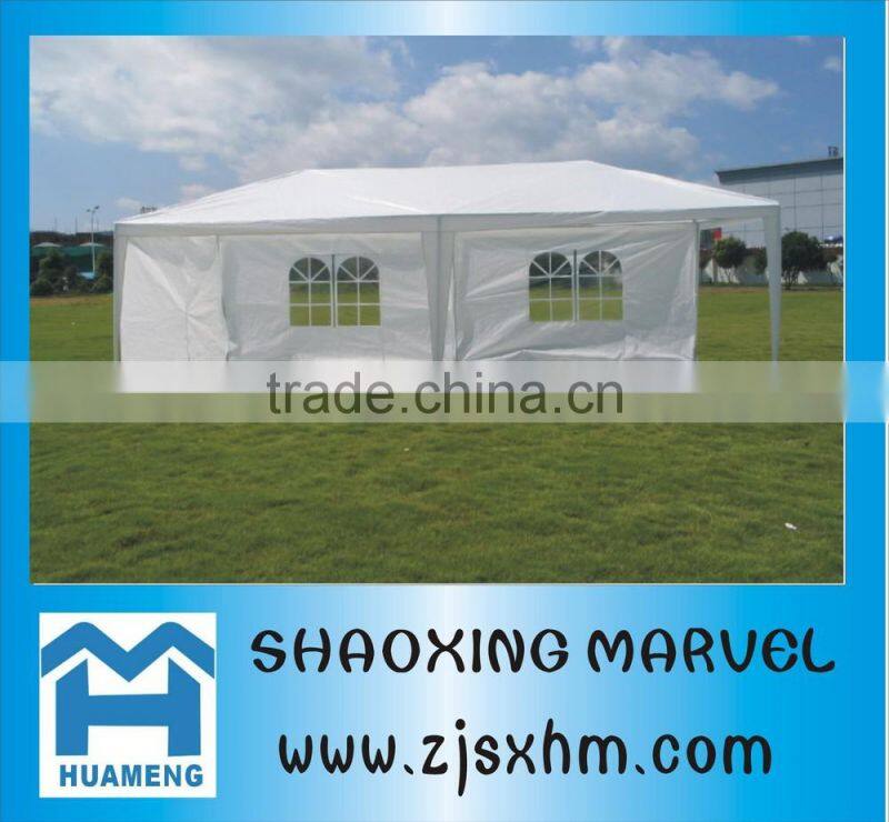 3X6 White Outdoor Wedding Party Tent Patio Gazebo Canopy Events with 6 legs