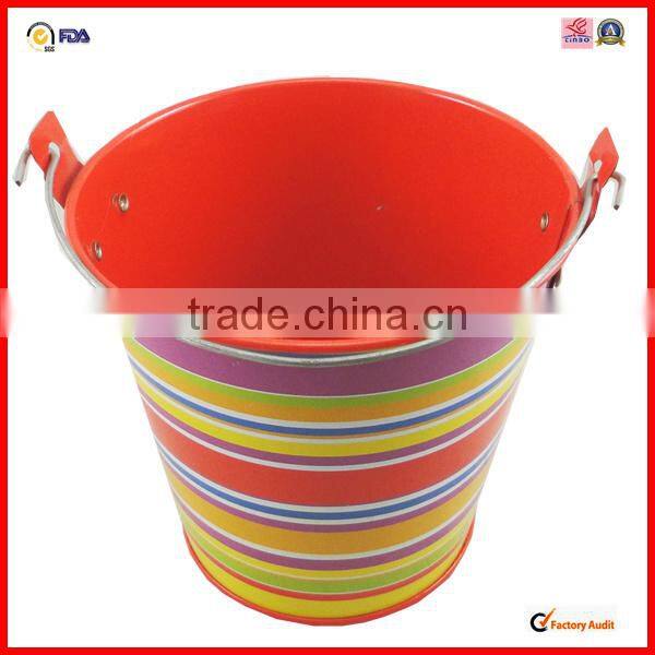 wholesale glossy custom design chemical tin bucket