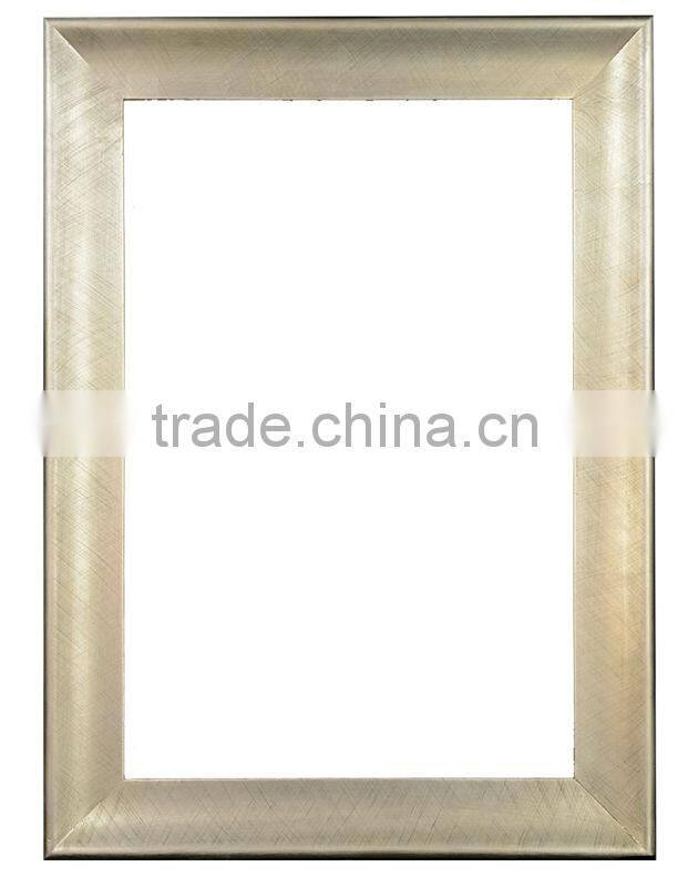 Solid wood moulding square white picture frames