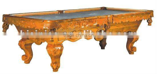 Home classical wooden antique pool table,MOQ:1PCS(B68035)