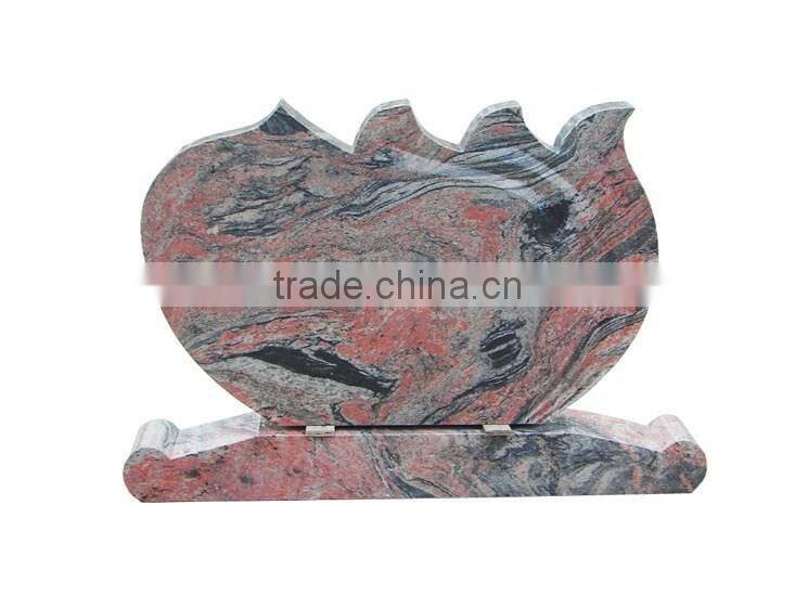 granite tombstone;red granite tombstones;hand carved granite tombstone