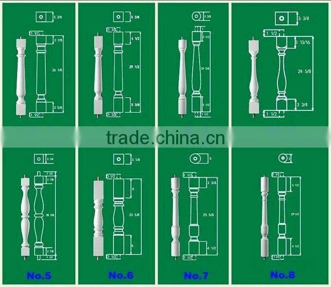 Hand Carved Natural Stone Handrails