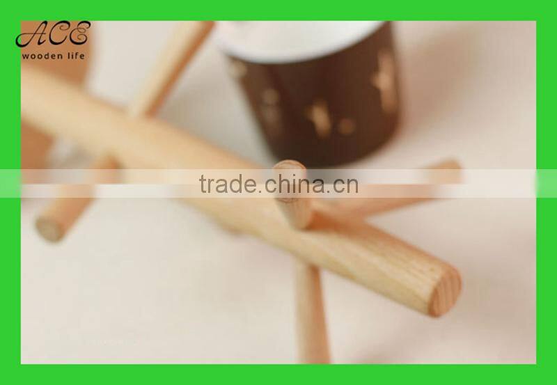 Small wooden hanger Wooden hook