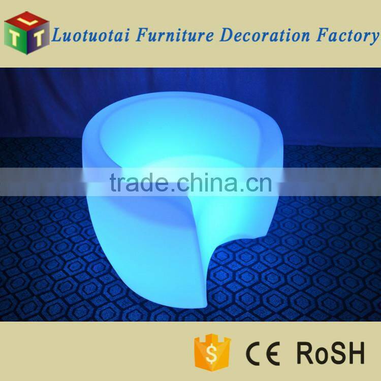 Furniture Factory Wholesale Rechargeable Color Changing Light Up Sofa LED