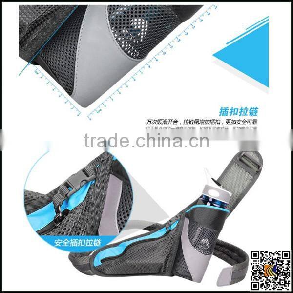 2016 best selling sports bags with water bottle holder, custom logo bag