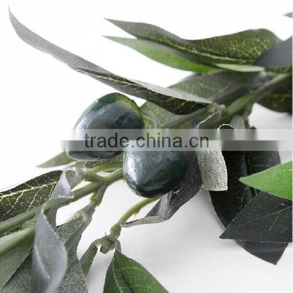 CHY600917 Cheap price olive tree leaves,olive tree branches for olive tree decoration