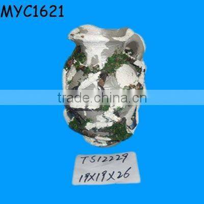 Garden rustic garden flower pots