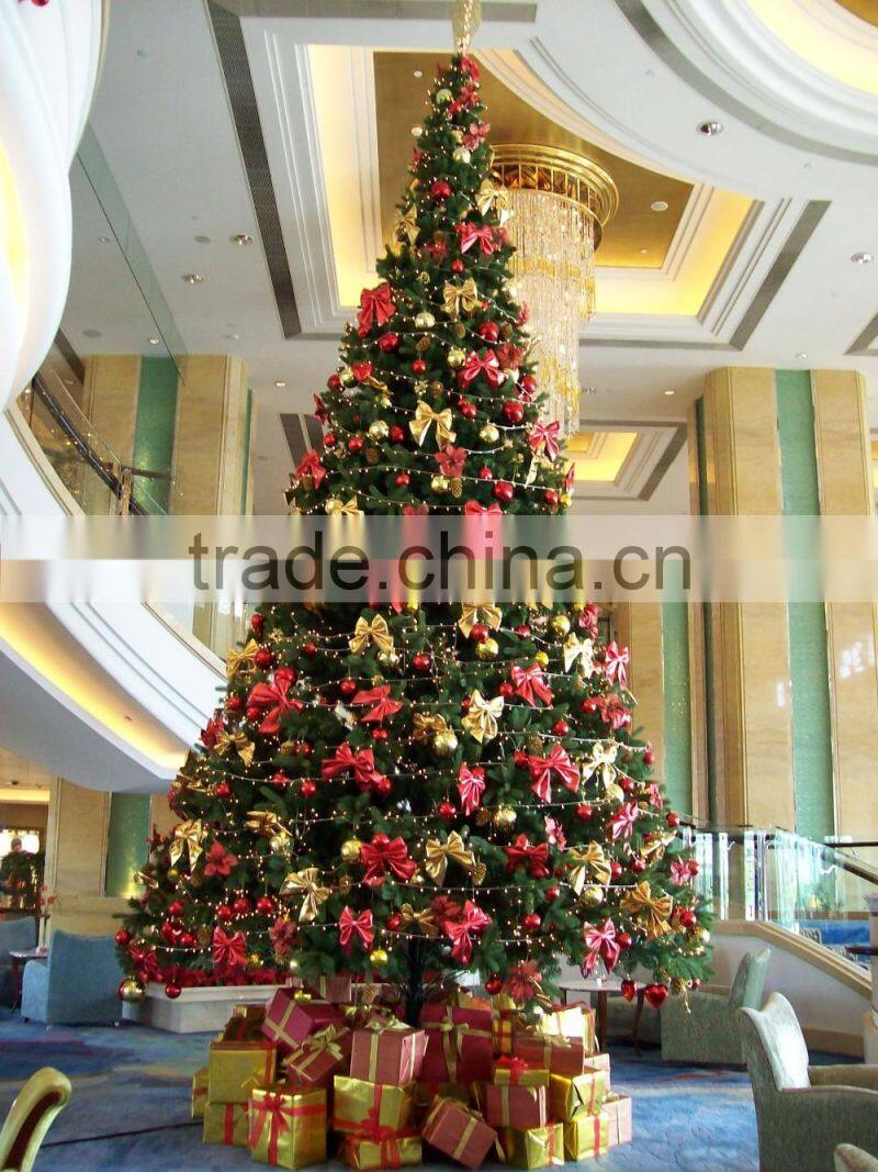 Artificial christmas tree ornament