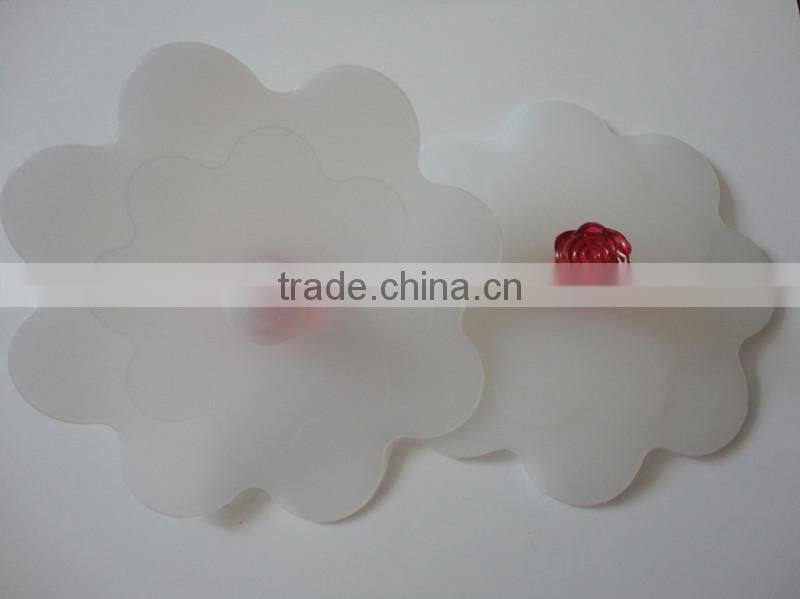 FDA standard cute designing silicone cup cover food grade silicone