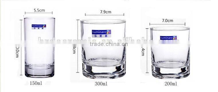 Hot Sale 310ml Transparent long drink glasses/water glass/drinking glass