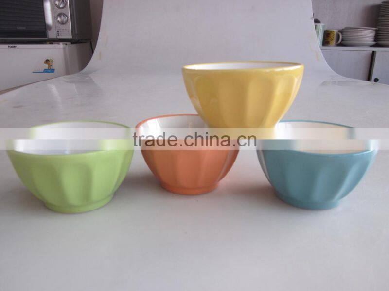 Fresh Stoneware Solid Cereal bowl, Ice Cream Bowl