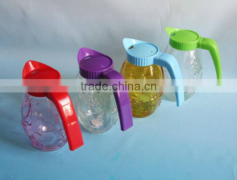 decorative glass water jug beer pitcher D001