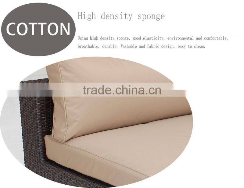 garden rattan sofa or outdoor sofa set or wicker sofa set