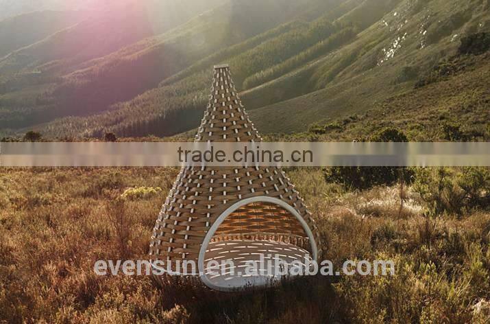 rattan swing hanging Basket