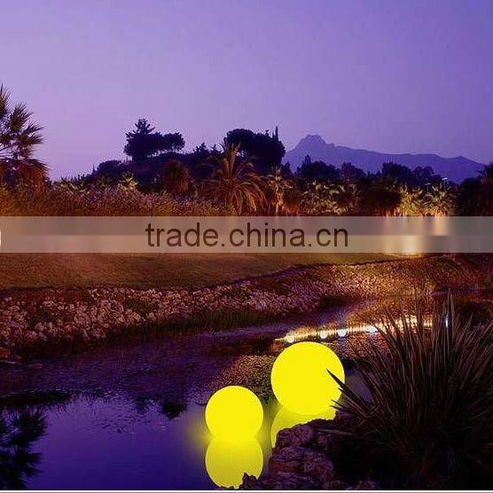 LED rechargeable nightclub decoration solar floating swimming poll ball light