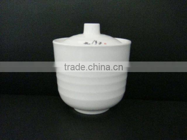 Print melamine soup tureen