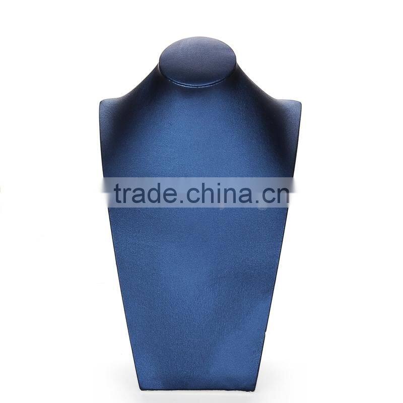 2015 wholesale fashion design leather necklace jewelry Display stand