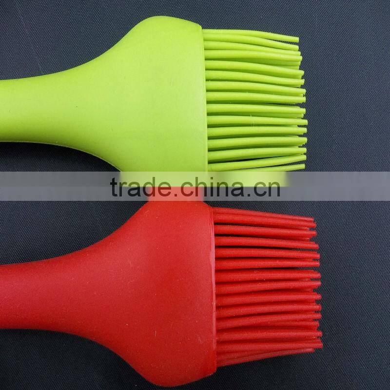 Silicone rubber basting brushes