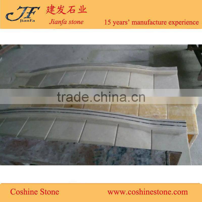 Turkish beige marble Ottoman Beige Marble Vanity tops