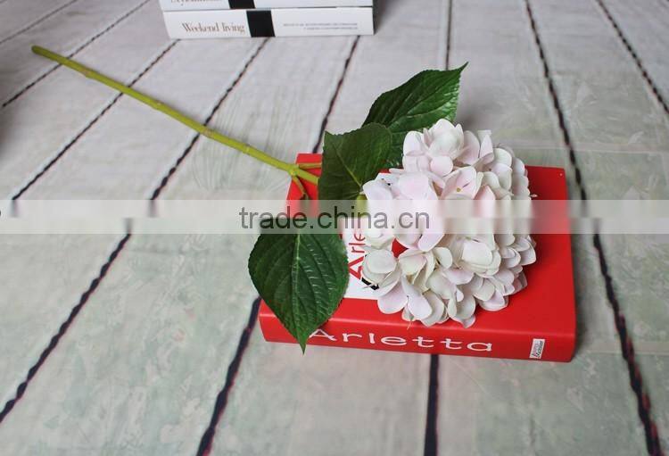 Lastest design factory making artificial dried flower hydrangea