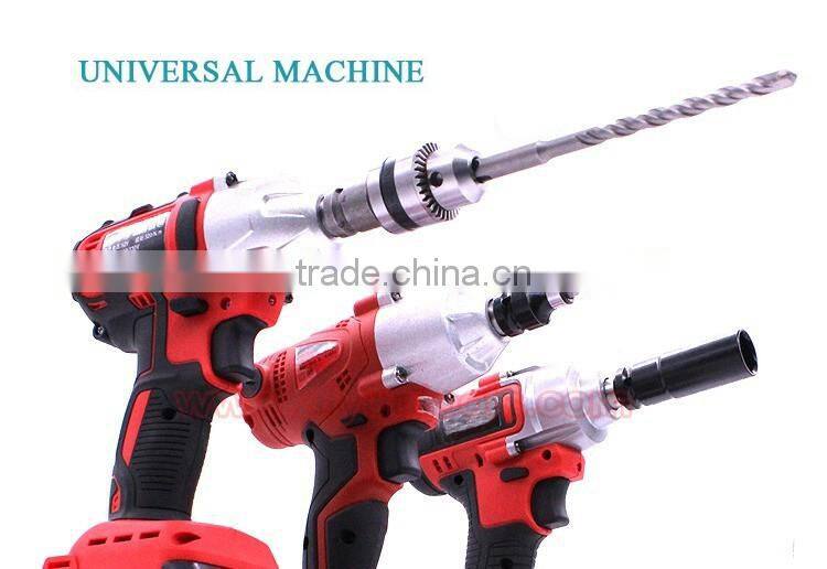 12V Lithium battery CE cordless drill hammer 52V Wrench brushless