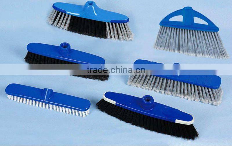 cheap colorful plastic broom with long handle DL5006