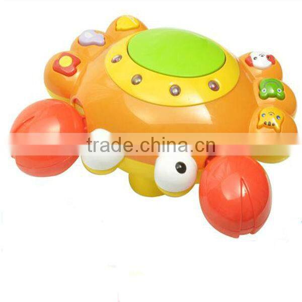 2015 latest design plastic crawling crab toy for baby cheap education toy wholesale from alibaba china