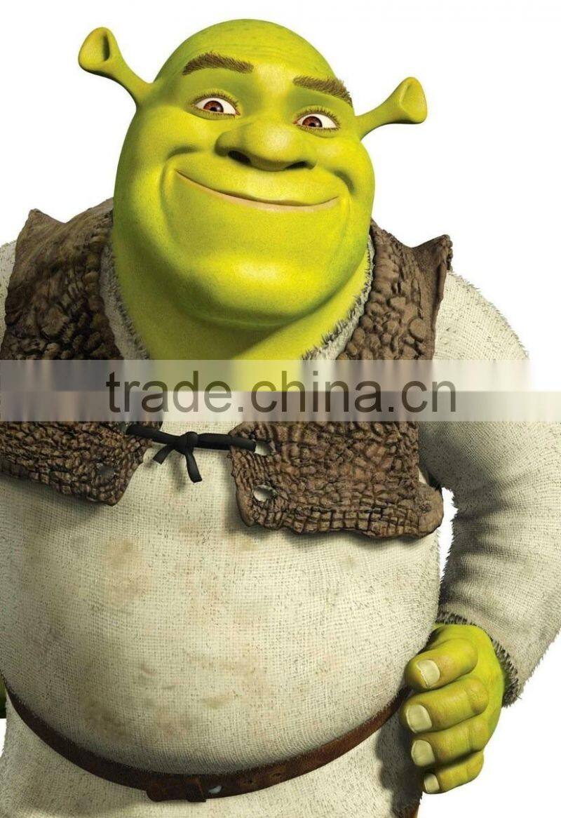 hot sale Children Unisex Cute Shrek Pattern Knit Hat