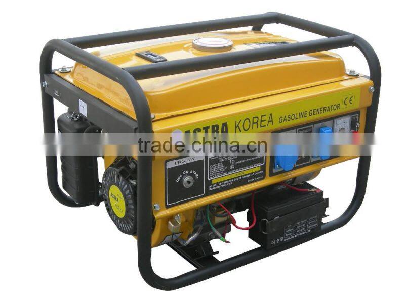 AST3800E 168F 5.5HP Protable gasoline honda generator 2KW electric start avr generator