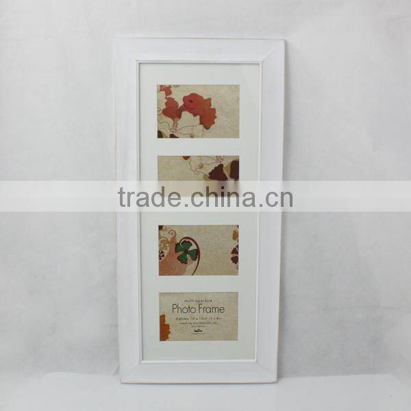 2016 new fashion baby wooden photo frame, high quality kids wooden photo frame W09A028