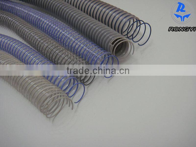 high pressure pvc steel wire reinforced suction hose
