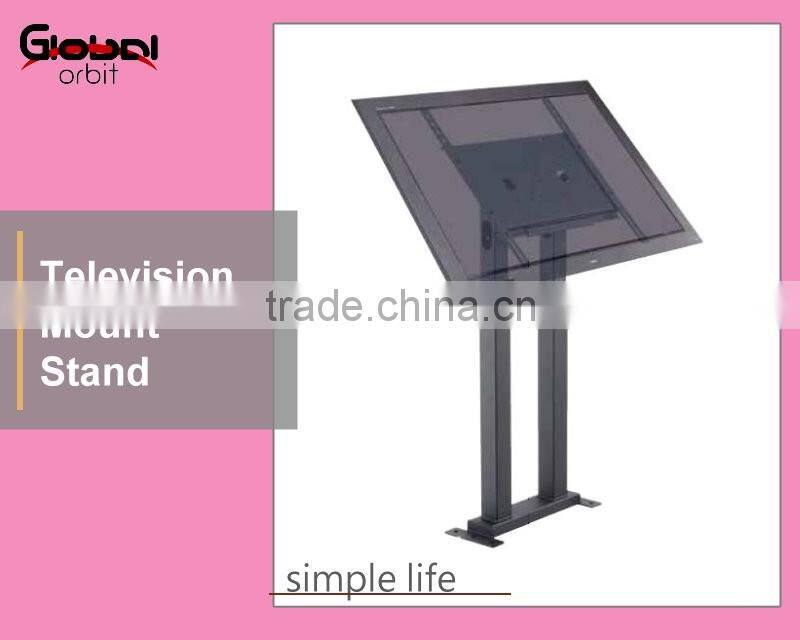 Detachable TV mounting bracket with casters, removable TV wall mount