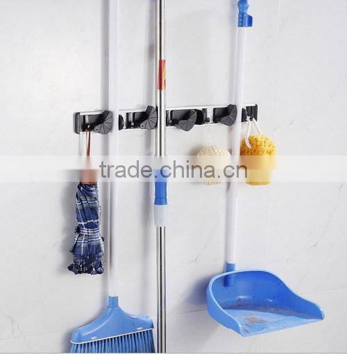Aluminum Wall Mounted Mop Broom Holder