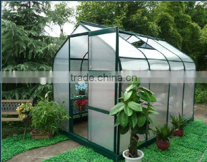 6.3*10FT greenhouse with single door
