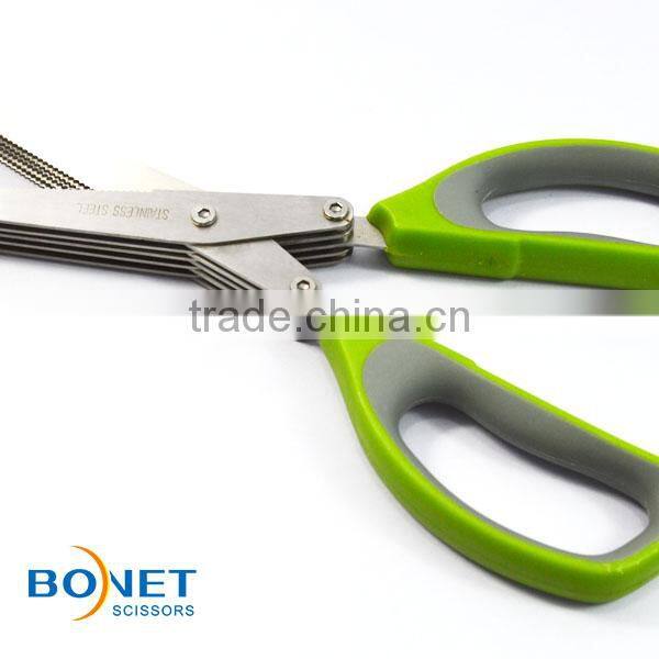S97014 8-3/4" professional Herb Scissor 5 blade