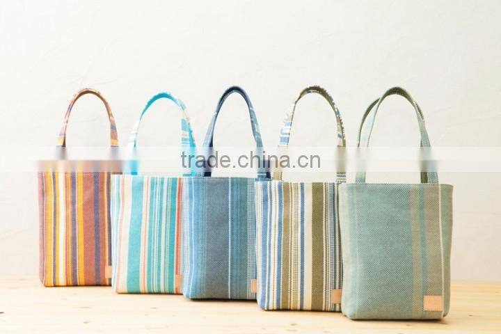 Japanese canvas cloth sail HANPU / HAMPU weekender bag made in Japan for wholesale