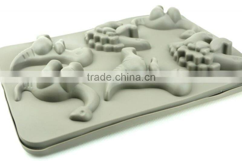 11201 silicone dinosaur shaped cake mold