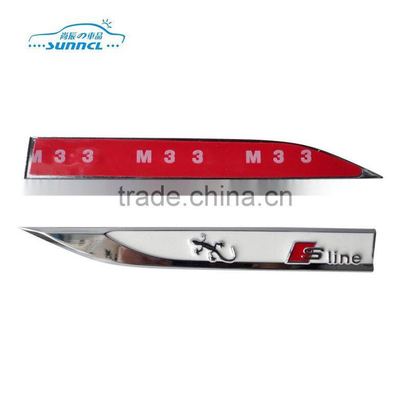 Custom 3d car sticker for car