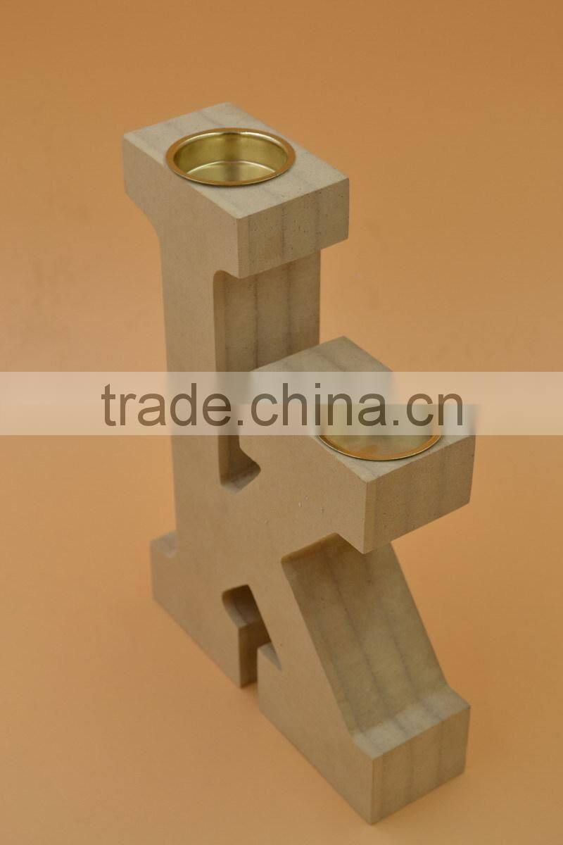 wood candelabrum|wood letter of candelabrum