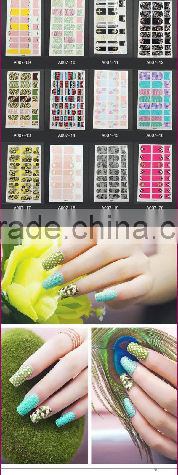 New Air Nail Art Stickers Foils Non-toxic Nail Wraps Care