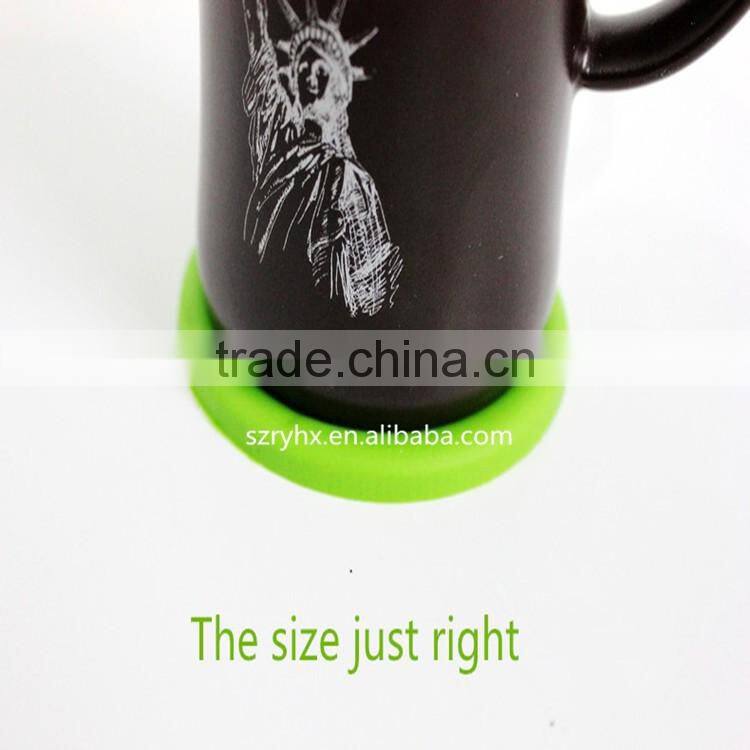 Heat Resistant Hot Pads Perfect Modern Home Decor Silicone Heat Resistant Coasters Cup Insulation Mat,