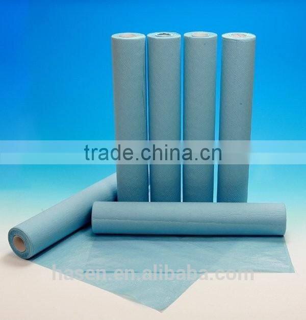 Cheap bulk Disposable used hospital bed sheet fabric/ wholesale bed sheets