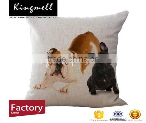 Costom Digital Printing Silk Back Cushion for Sofa and Car