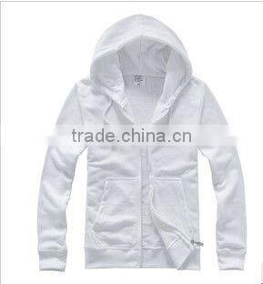 Zipper hoodie blue men hoodies